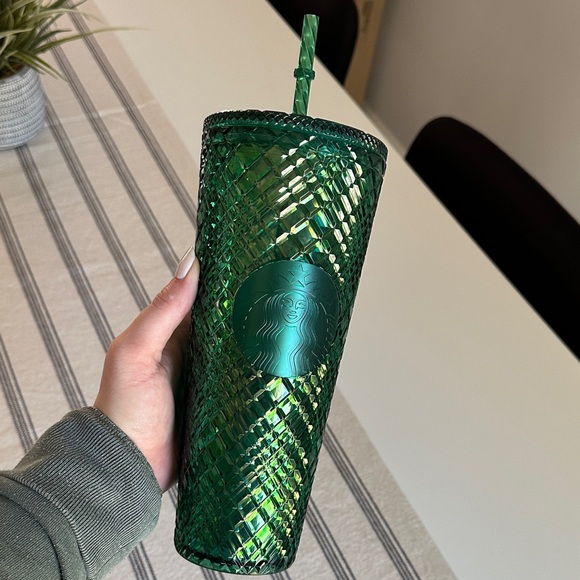 Starbucks Emerald Reptile Textured Tumbler - Picture 1 of 2